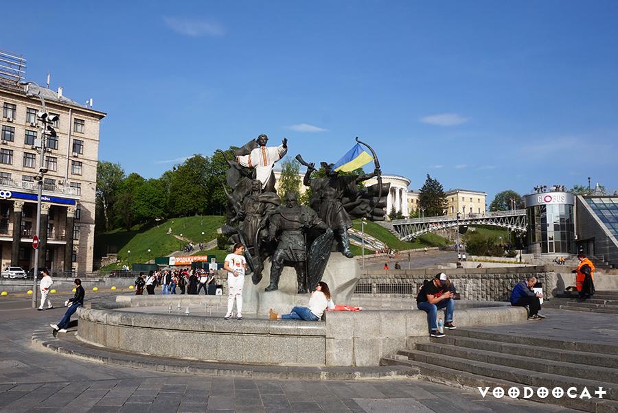 Как мы съездили в Киев - весенний репортаж с фото