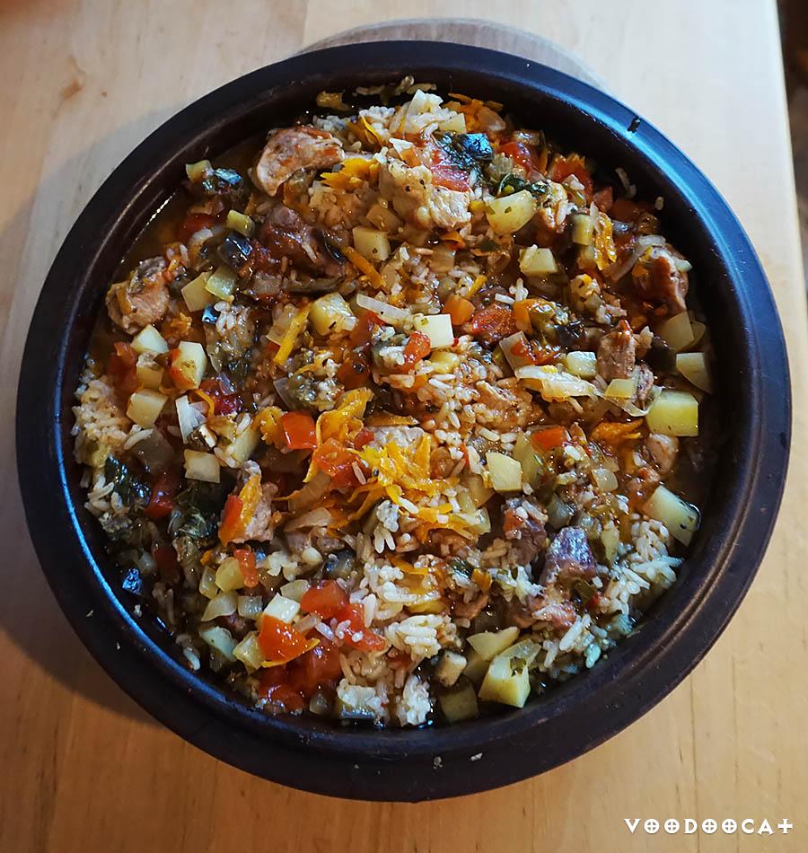 Рецепт овощного рагу со свининой и рисом пошаговый с фото