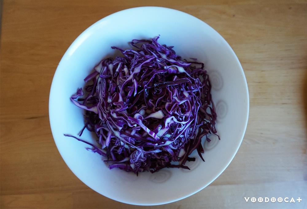 Салат из красной капусты рецепт с фото