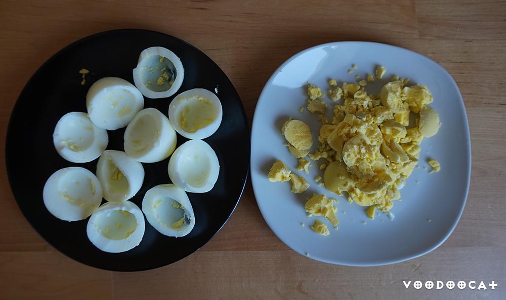Фаршированные яйца рецепт с фото